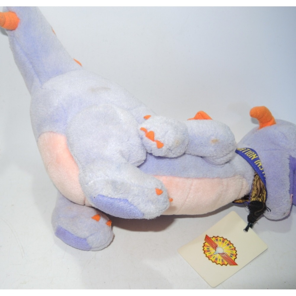 Vintage Walt Disney World Epcot Figment Plush Imagination Institute Lanyard 9" - Picture 5 of 5